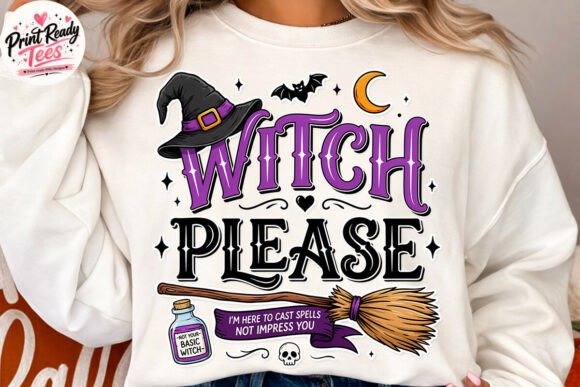 Download Witch Please Funny Halloween PNG - Halloween png Collection