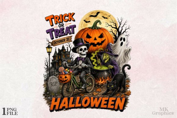 Download Trick or Treat Halloween PNG Design - Halloween png Collection